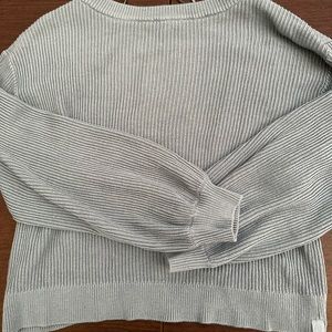 Lululemon Reversible Crossover Sweater - Chambray - size 6